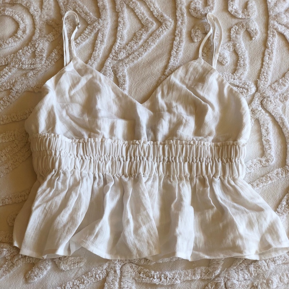 Cinched tank top